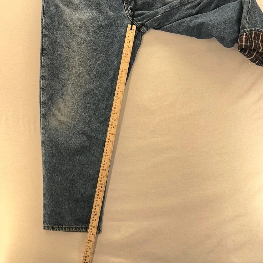 LL Bean Flannel Lined Jeans‎ 38